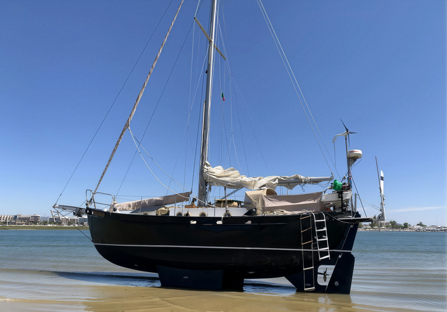Belle Ile Custom Colin Archer barca a vela in acciaio del 1995