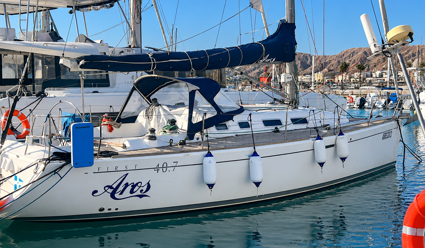 Beneteau First 40.7 Aros del 2001 barca a vela da regata usata in vendita a Crotone