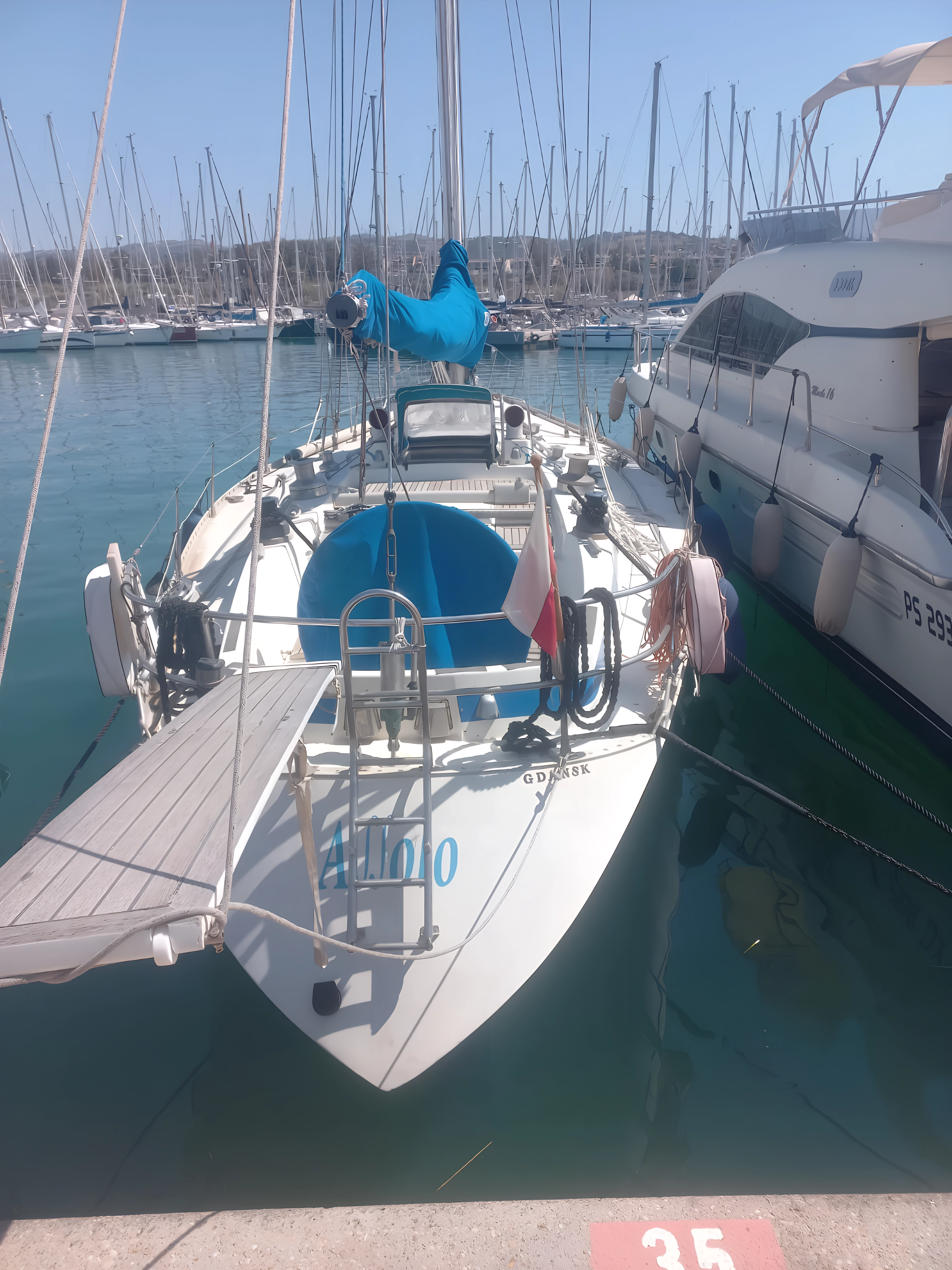 Swan 47 usato – vista esterna
